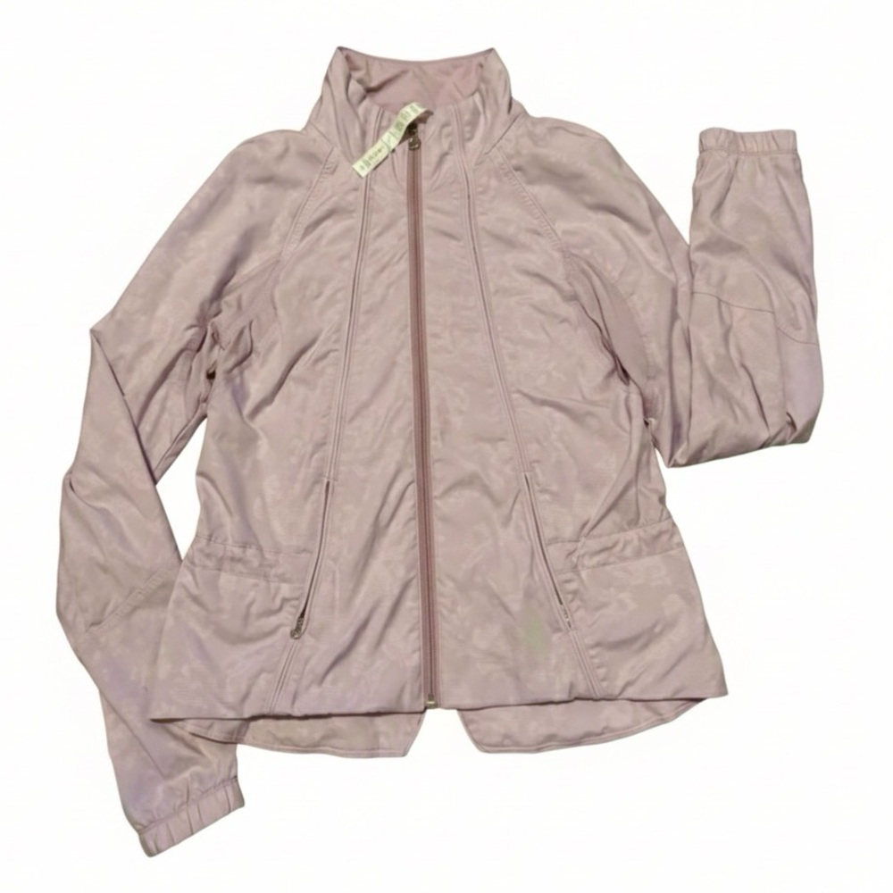 Lululemon Athletica Lavender Bomber Jacket